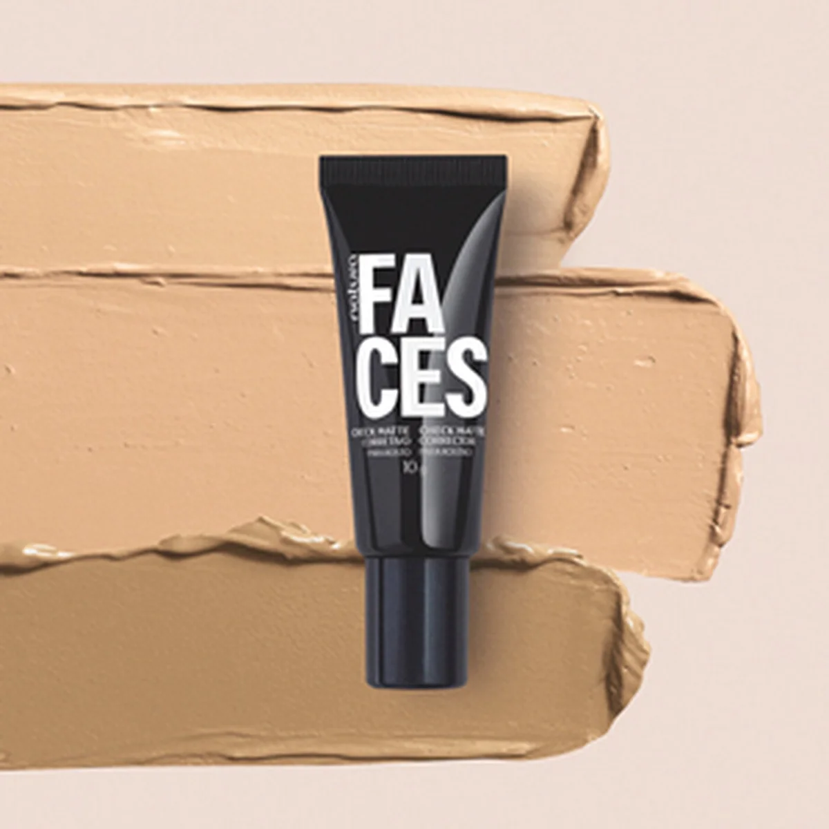 Corretivo Natura FACES em diferentes tons