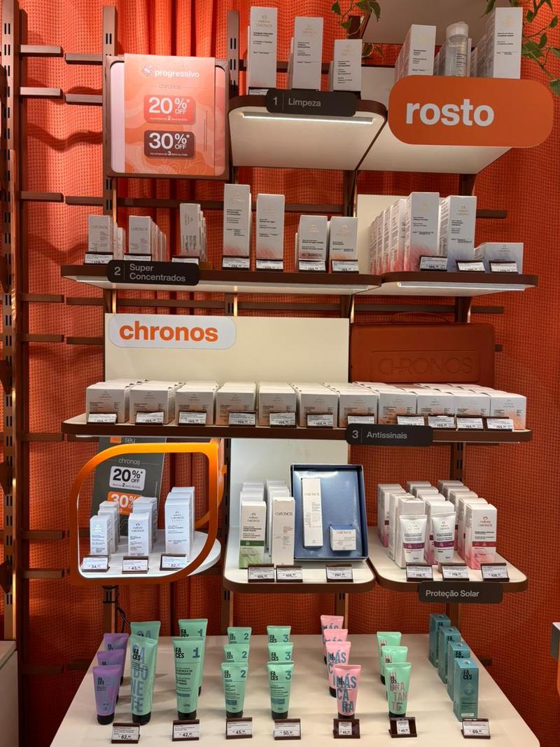 Skin Care Natura Chronos em Goiânia